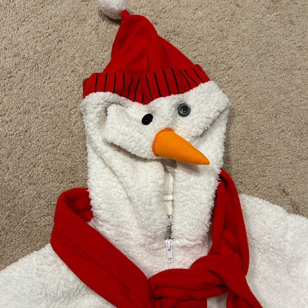 Adult Snowman Onesie One Piece Small